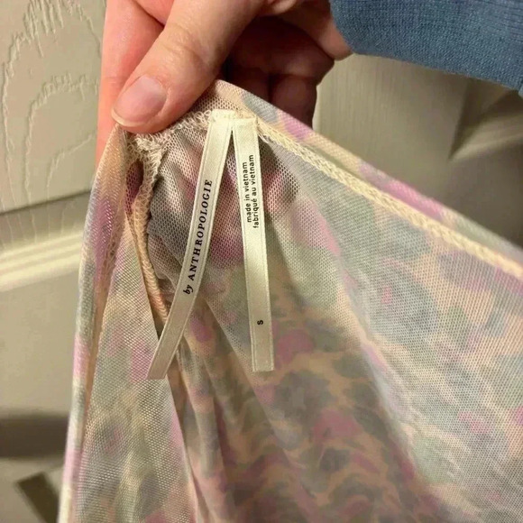 Anthropologie Sheer Gauzy TurtleNeck - Picture 9 of 9